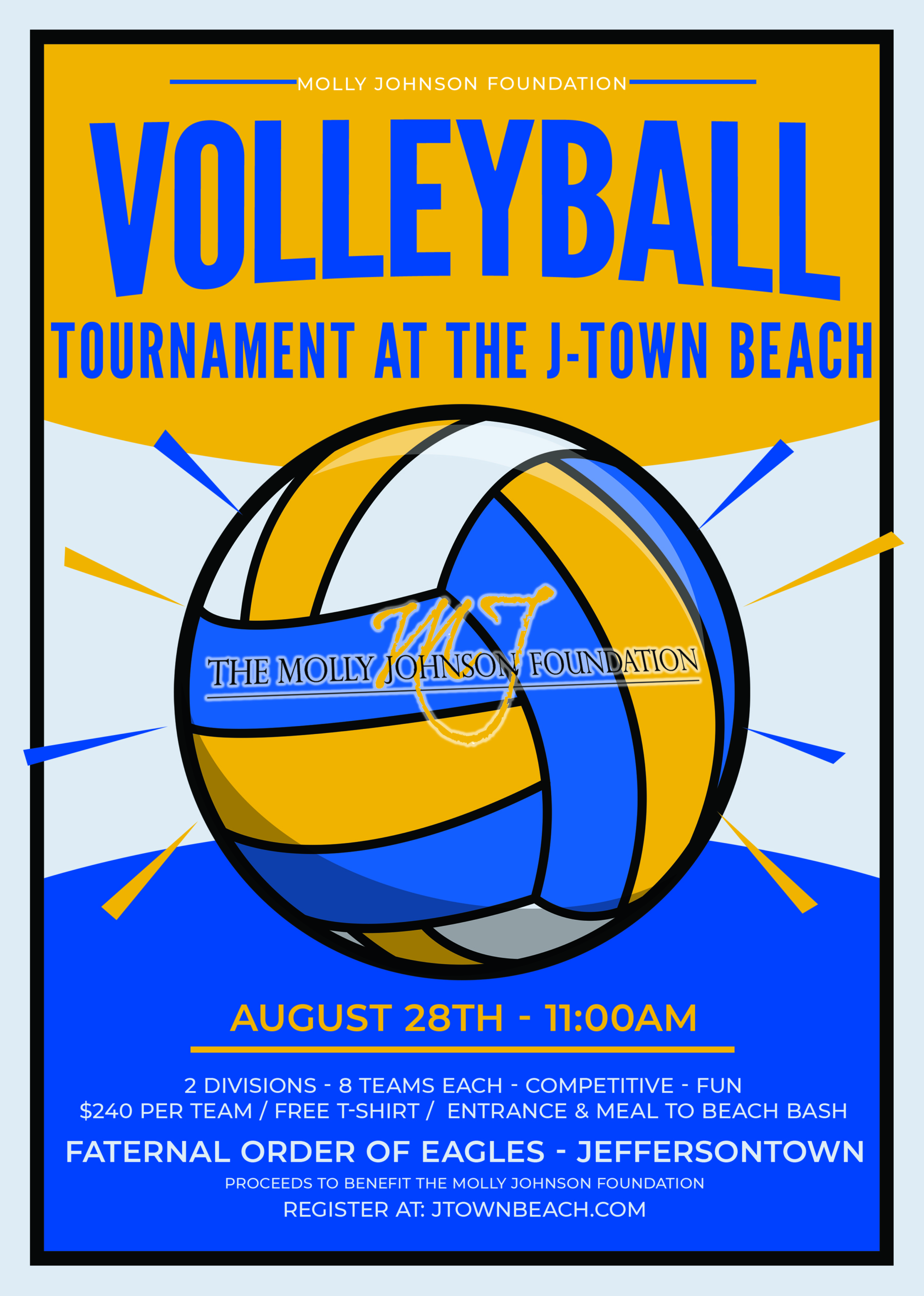 Jtown Beach Volleyball Molly Johnson Foundation